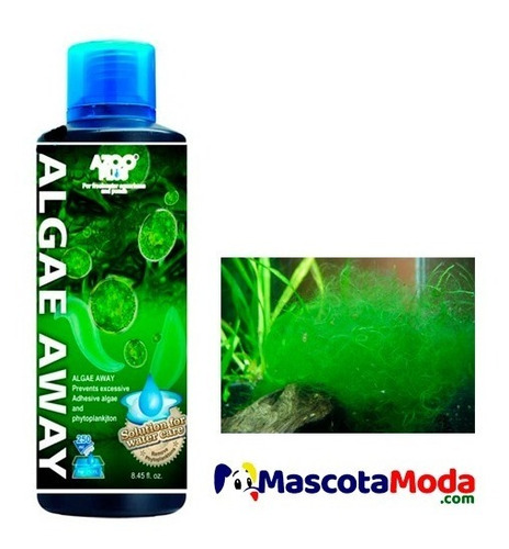 Imagen 1 de 1 de Algae Away 120ml Eliminador De Algas Filamentosas Acuarios