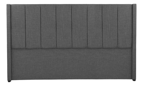 Cabecera King Size Dicasa Nizza Color Gris