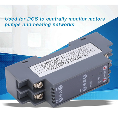 Voltaje,sensor Transmisor Aislamiento Ca 1 Entrada Para
