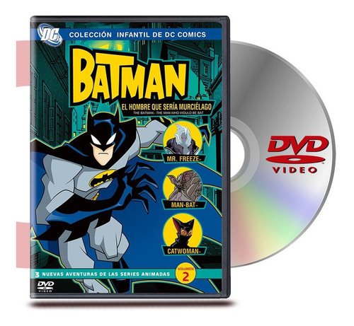 Dvd Batman El Hombre Que Seria Murcielago
