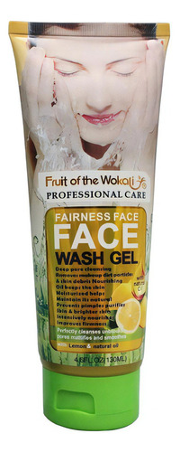 Wokali Gel Limpiador Facial Antiacne Limon Y Aceite Natural Tipo De Piel Grasa