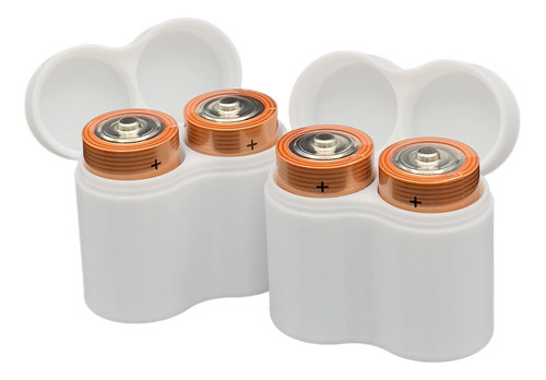 Slimline C Battery Case, Soft Durable Material Pack Of ...