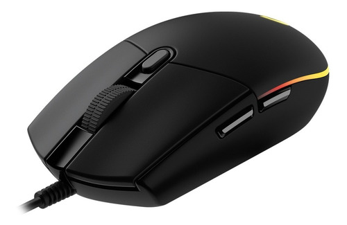 Mouse gamer de juego Logitech G Series Lightsync G203 lila