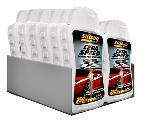 Cera Speed Con Carnauba Silisur 350cc Pack 12un