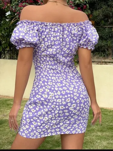 Vestido Corto Princesa Fibrana Al Cuerpo Primavera Verano 5.450
