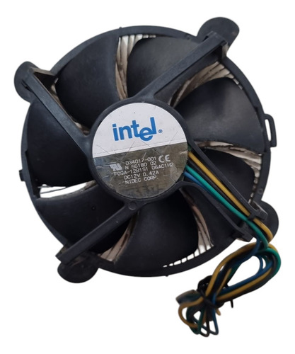 Cooler Intel C/ Dissipador Para Pc D34017-001 Dc12v 0.42a N/a (Usado)