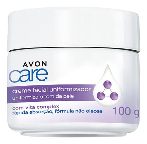 Creme Facial Avon Care Uniformizador 100g Tipo De Pele Todo Tipo De Pele