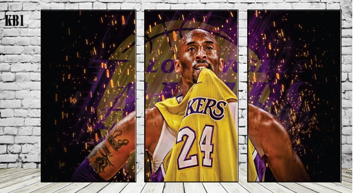 Cuadros Kobe Bryant Michael Jordan Lebron James Curry 75x45