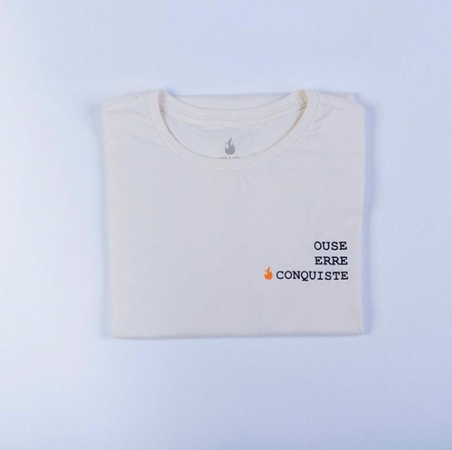 Imagem 1 de 5 de Camiseta Ouse - 100% Algodão - Unissex - Use Café