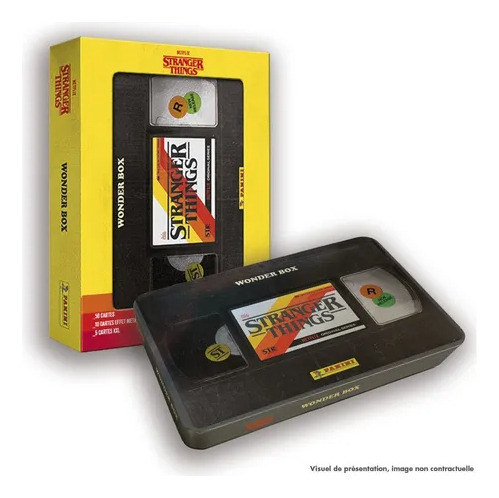 Wonder Box Colecionável Stranger Things - Panini Cards
