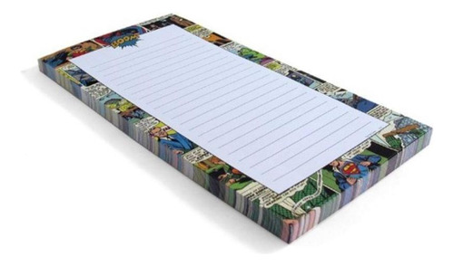 Lista De Compras Magnético Dc Comics Quadrinhos 20 X 10 Cm