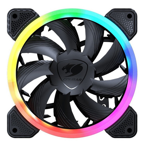 Kit Cooler Fan Com 3 Unidades Cougar Vortex Vk120 Argb