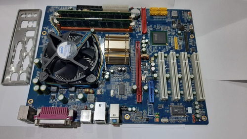 Kit Placa Mãe + Process Intel Dual Core + 4gb Ddr2 + Hd 500