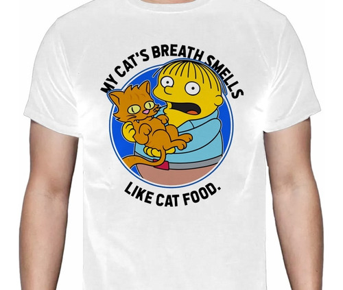 Los Simpsons - Ralph - My Cat's Breath - Serie Tv - Polera