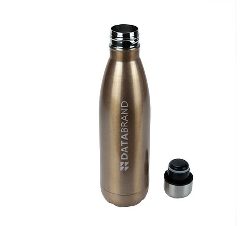 Garrafa Térmica 500ml Aço Inox Personalizada Gravação Laser