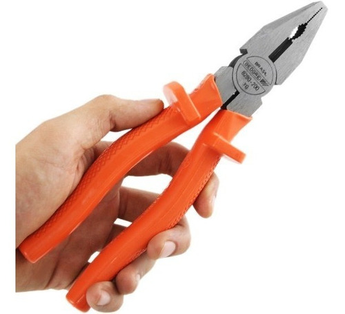 Alicate universal Gedore 8280-200 IOX 8" laranja
