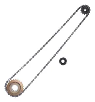 Comprar Kit Piñon Cadena 410 Transmision Acero Rueda Libre Conector