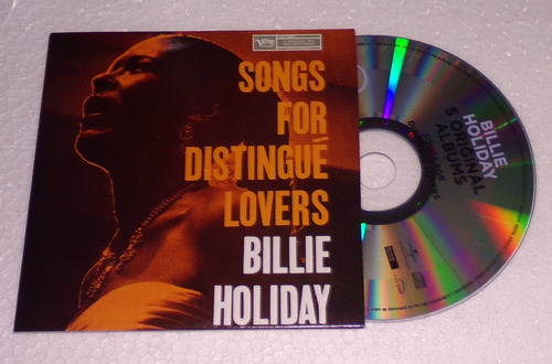 Billie Holiday Songs For The Distingue Cd Excelente Kktus