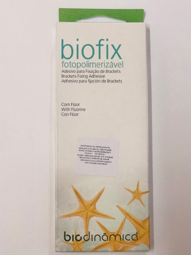 Adhesivo P/ Brackets Biofix Con Fluor Jer 4grs - Odontología