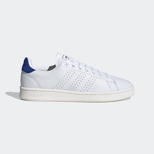 Tênis adidas Advantage color cloud white/cloud white/royal blue - adulto 38 BR