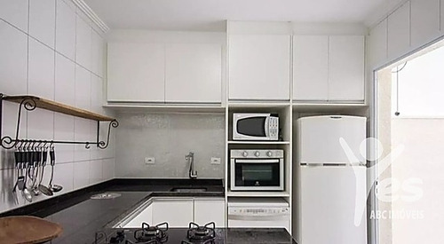 Imagem 2 de 12 de Ref.: 3198 - Apartamento Com 03 Dormitórios Sendo 01 Suíte E 02 Vagas De Garagem - Vila Eldízia, Santo André - 3198
