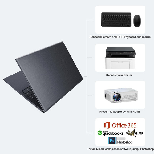 Computadora Portátil 15.6 Windows 11, 12gb Ram, 512gb Ssd