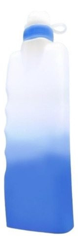 Taza De Agua Con Tapa De Silicona Curvada De Color Degradado
