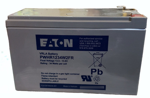 Bateria Recargable Eaton 12v 9ah 34w Pwhr1234w2fr F2 (nueva)