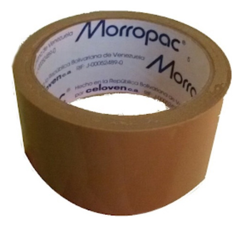 Cinta Plastica Morropac 90 Metros X 45mm  Transparent Pack 2