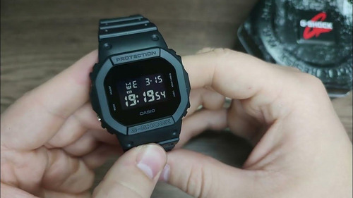 Reloj Casio G-shock Dw-5600bb-1 Negro Negro Negro (Usado)