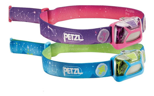 Lámpara Frontal Tikkid Petzl 20 Lumens Niños Campamento Color de la linterna Azul Color de la luz Blanco