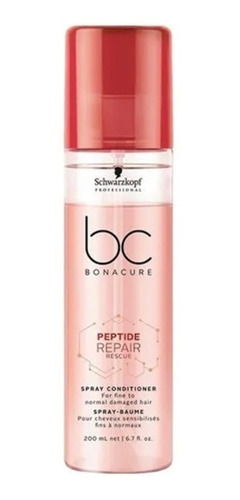 Schwarzkopf Bc Bonacure Peptide Repair Spray Conditioner