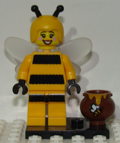Lego Bumblebee Girl Serie 10 Minifigura Original 71001 Abeja