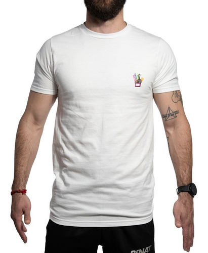 Imagen 1 de 4 de T-shirt Básica Fly Adulto - Blanca