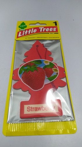 Ambientador Aromatizante Para Vehículos Aroma Strawberry