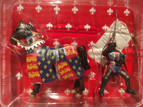 Caballero Medieval Ingles The Black Prince Siglo Xiv 1/32