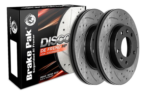 Disco De Freno Brakepak Mazda 6 2.3 -  - Precio X Par