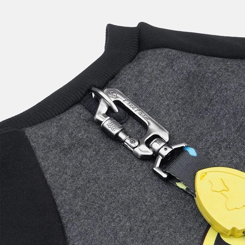 Imagem 3 de 4 de Roupa Cachorro Moletom Flanelado Batman Oficial Pp P M G Gg