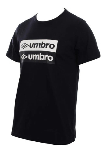 Remera Algodon Hombre Manga Corta Umbro Casual Estampada