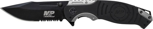 Cuchillo Navaja Plegable Smith & Wesson Swmp13gs Dentado