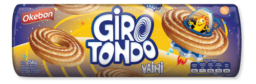 Galletita Okebon Girotondo de vainilla sin sal 254 g