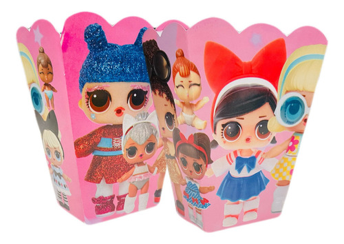 Kit De Lol Surprise Muñeca 321 Pz Desechable 80 Invitados