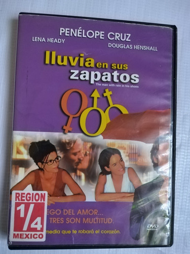 Lluvia En Sus Zapatos Penelope Cruz Película Dvd Original 