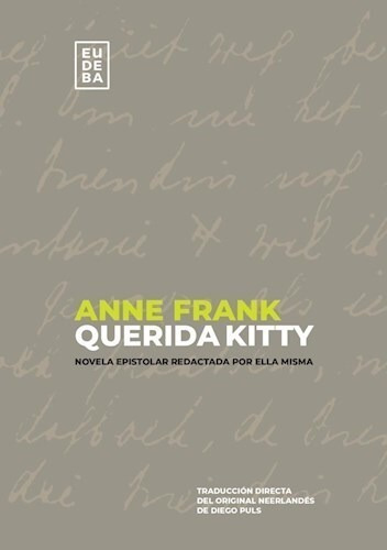 Querida Kitty - Frank Anna (libro) - Nuevo