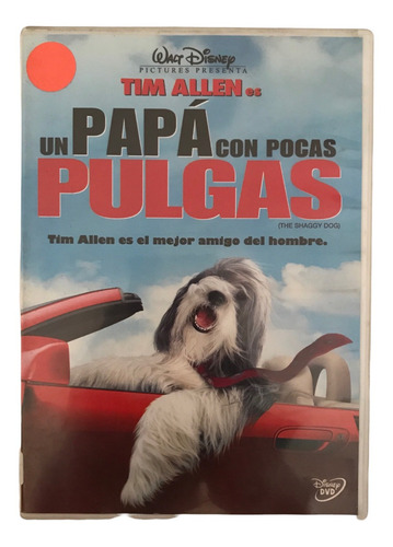 Dvd Original Disney Un Papa Con Pocas Pulgas The Shaggy Dog (Usado)