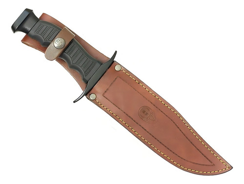 Cuchillo Muela Big Mountain 95-181 Puño Goma Hoja De 180mm Color Negro