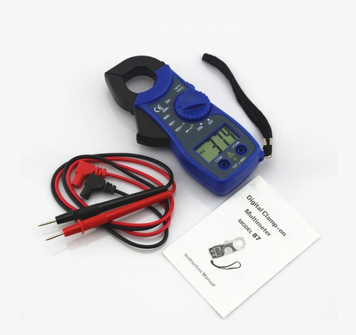 Imagen 5 de 10 de Pinza Amperimétrica Digital Baw Cm87