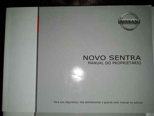 Manual Do Proprietário Novo Sentra 2017/18