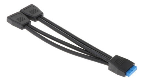 A Cabezal Usb De 19 Pines Usb3.0 Placa Base Divisor Usb Hub