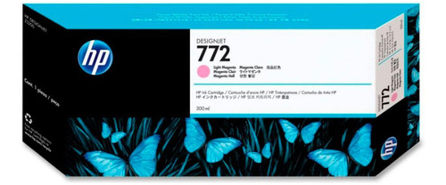 Cartucho De Tinta Hp 772 Magenta Claro